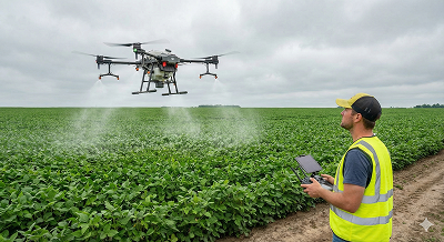 Curso de Piloto de Drone Agrícola Pulverização